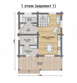 Дом из бревна VZ-173